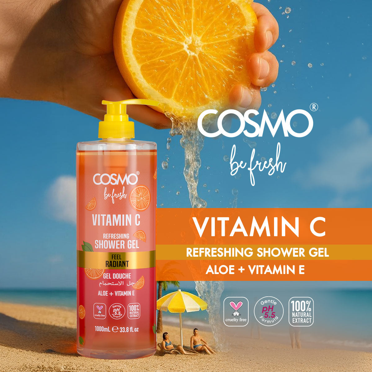 Vitamin C Shower Gel